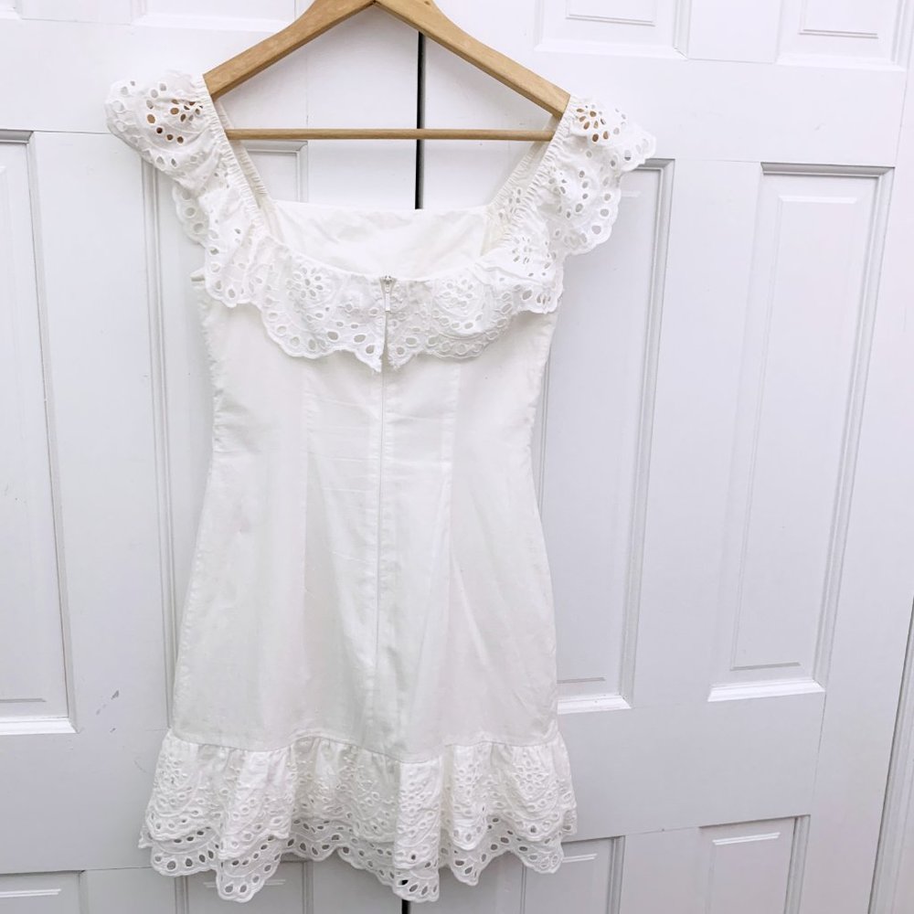 Finders Keepers Sundays Eyelet Mini Dress - Picture 12 of 16